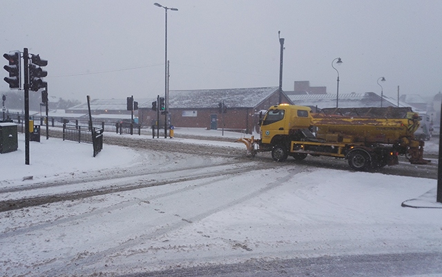 A flashback to the snowy Oldham scene earlier this year