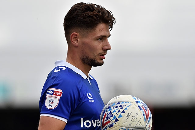 Athletic defender Rob Hunt.

Picture courtesy of Oldham Athletic/Eddie Garvey