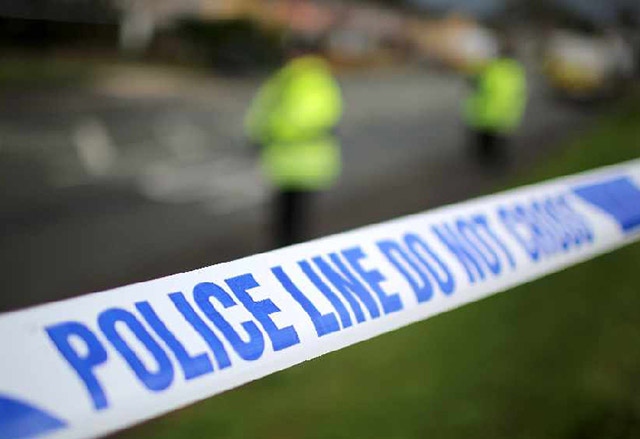 A grey Nissan hit the store on Middleton Road in Royton