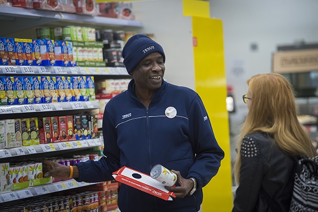 FareShare and The Trussell Trust are looking for members of the public to help at donation points at Tesco stores from Thursday, November 29 to Saturday, December 1