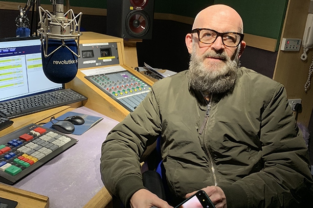 Legendary Hacienda DJ Graeme Park pictured at our offices Legendary Hacienda DJ Graeme Park pictured at our offices