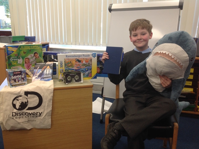 9-year-old Liam from St Mary’s CE Primary School in High Crompton 9-year-old Liam from St Mary’s CE Primary School in High Crompton