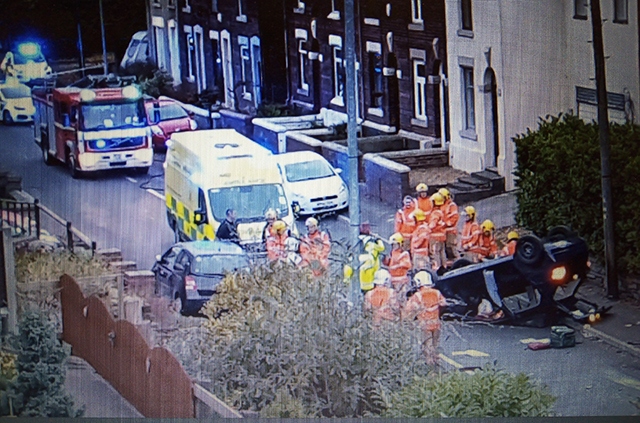 The scene on Dogford Road yesterday evening.

Picture courtesy of @mwmonk on Twitter