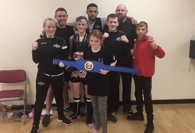 The Isaan Gym team pictured at the Barnsley Metrodrome Super Show The Isaan Gym team pictured at the Barnsley Metrodrome Super Show