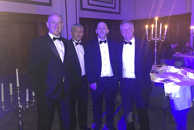 Pictured are HPP's purchasing director Alan Bolton, finance director Richard Mottram, managing director Keith Wardrope and HPP joint-owner and director Martin Hill Pictured are HPP's purchasing director Alan Bolton, finance director Richard Mottram, managing director Keith Wardrope and HPP joint-owner and director Martin Hill