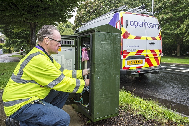Openreach have announced that 81 locations – including Oldham - are to be upgraded under their ultrafast broadband investment
