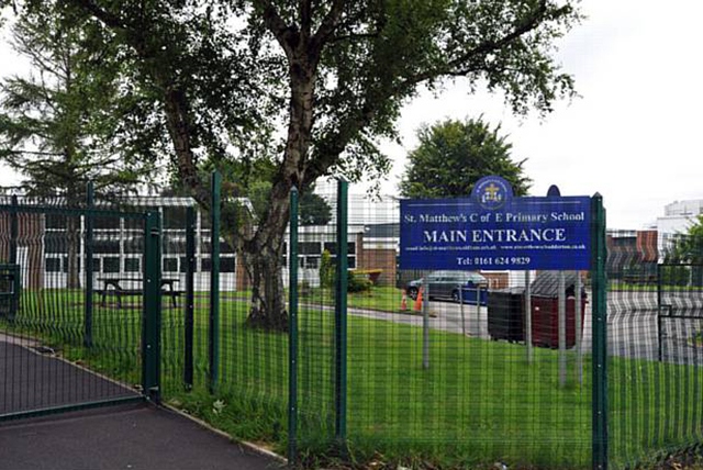 St Matthew’s C of E Primary school in Chadderton St Matthew’s C of E Primary school in Chadderton