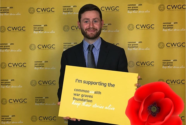 Jim McMahon is backing the Commonwealth War Graves Commission