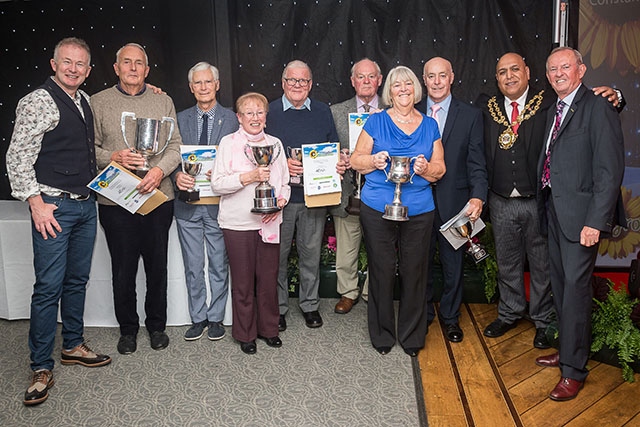 Pictured are all the overall winners at annual First Choice Homes Oldham Growing Together awards evening