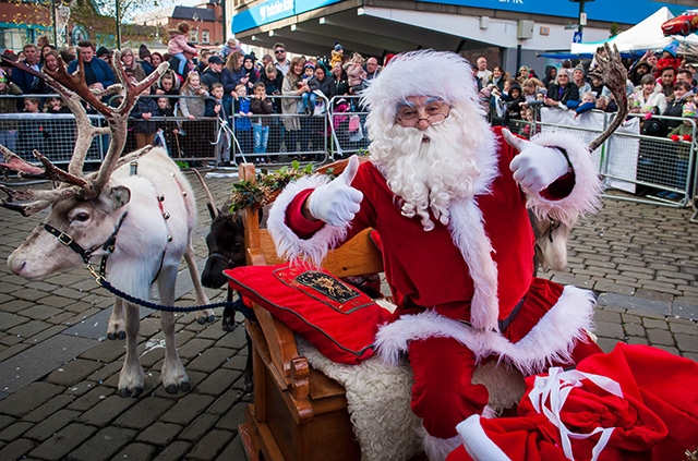 Santa’s Reindeer Parade takes place this Saturday in Oldham town centre