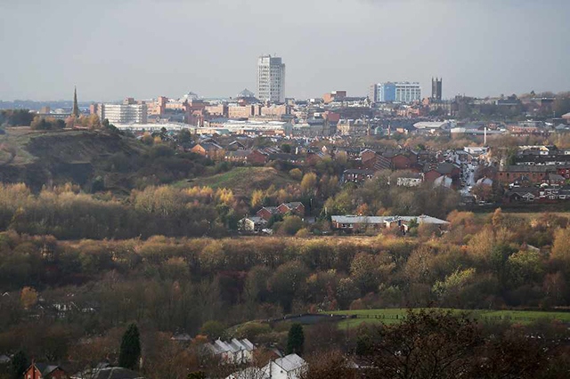 General view of Oldham