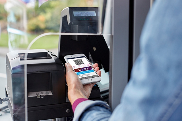 First Manchester mTicket use is growing at over 60-per-cent year on year First Manchester mTicket use is growing at over 60-per-cent year on year