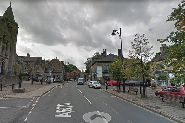 Uppermill High Street (Google Street View)