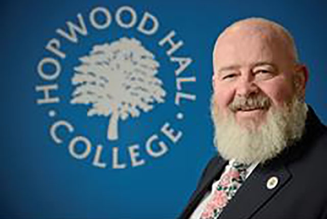 Hopwood Hall College Principal Derek O’Toole Hopwood Hall College Principal Derek O’Toole