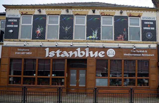 The hugely popular Istanblue restaurant in Royton The hugely popular Istanblue restaurant in Royton