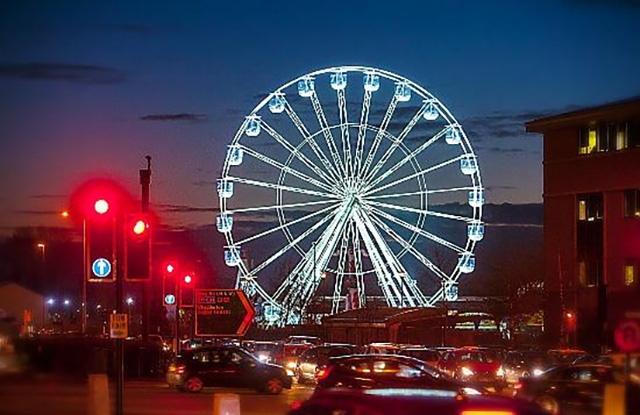 The Blackpool Comes to Oldham funfair in Hollinwood