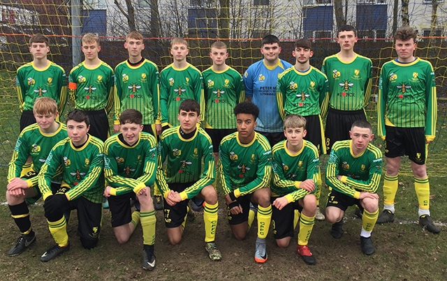 Chadderton Park under-17s Eagles lost at AFC Stanley