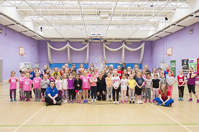 Children enjoyed a packed 'Future Stars' training session