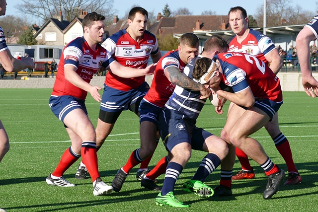 Action from The Roughyeds' comfortable Challenge Cup victory against Featherstone Lions.

Pics courtesy of Dave Naylor