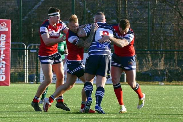 Action from The Roughyeds' comfortable Challenge Cup victory against Featherstone Lions.

Pics courtesy of Dave Naylor