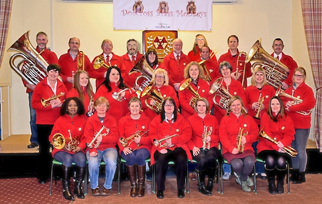 The Dobcross Brass Monkeys brass band are seeking new recruits The Dobcross Brass Monkeys brass band are seeking new recruits