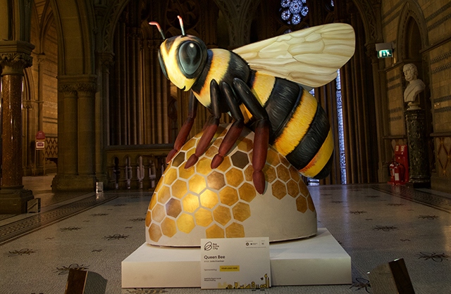 Gearing up for the Bee In The City public art event Gearing up for the Bee In The City public art event
