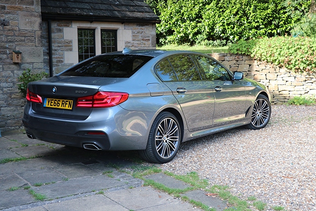 The BMW 520d M Sport Saloon