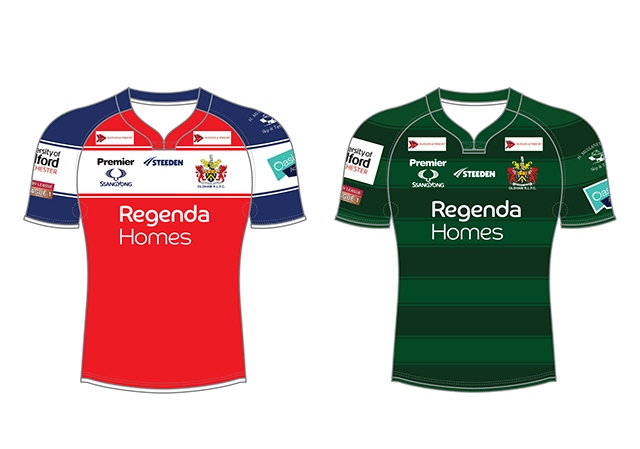 The new Oldham RLFC shirts for the 2018 season