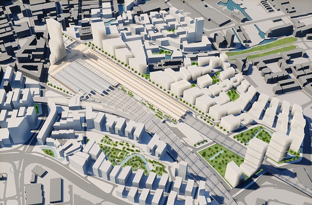 A look at the Manchester Piccadilly station of the future