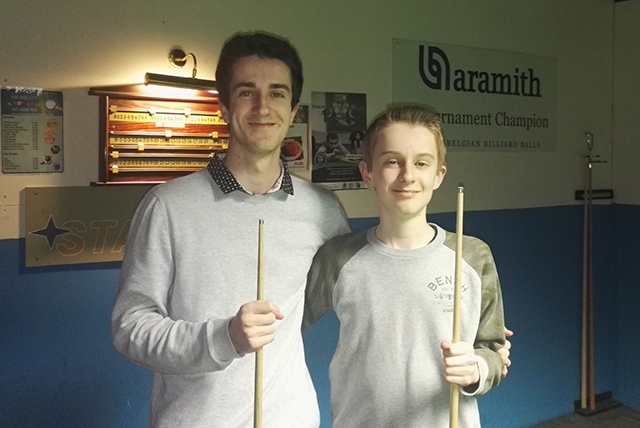 Talented potting siblings Aaron (left) and Ryan Davies Talented potting siblings Aaron (left) and Ryan Davies