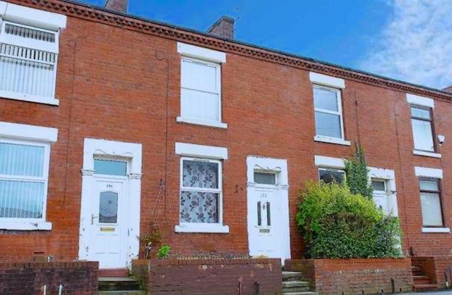 The four-bedroom property on Garforth Street in Chadderton