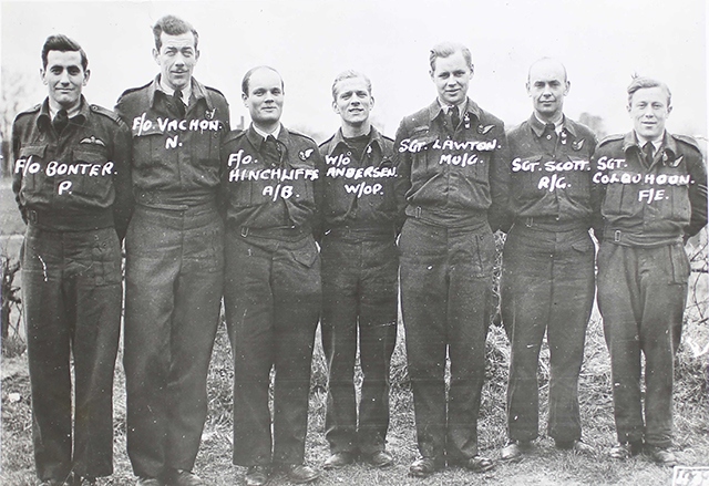 Sergeant Douglas Colquhoun, from Oldham, is pictured (far right) Sergeant Douglas Colquhoun, from Oldham, is pictured (far right)