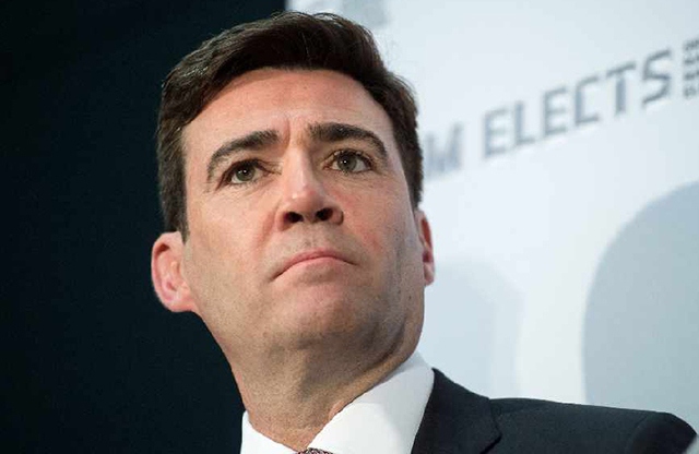 The Mayor of Greater Manchester, Andy Burnham