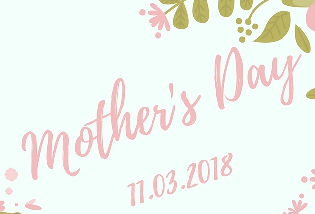 Celebrate with your amazing mum on Sunday