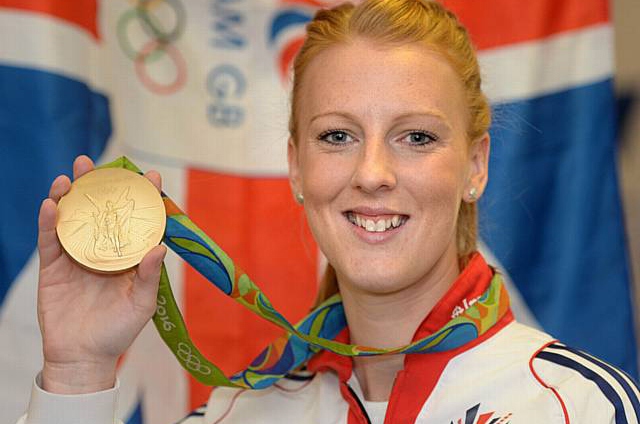 Olympic gold medal-winning hockey star Nicola White Olympic gold medal-winning hockey star Nicola White