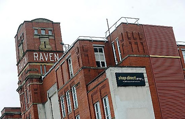 Shop Direct's Raven mill site in Chadderton