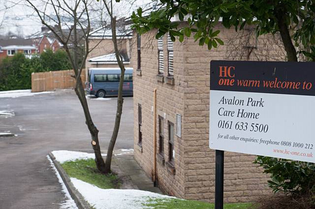 The Avalon Park care home is based on Dove Street in Salem