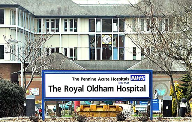 The Royal Oldham hospital