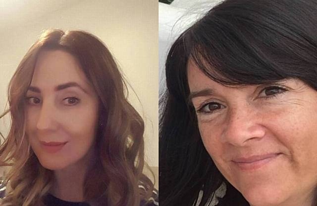 Royton mums Lisa Lees (left) and Alison Howe were killed in the Manchester Arena attack