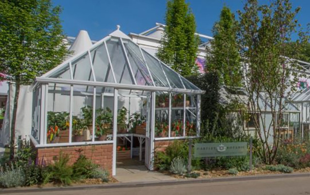 A typical Hartley Botanic trade stand A typical Hartley Botanic trade stand