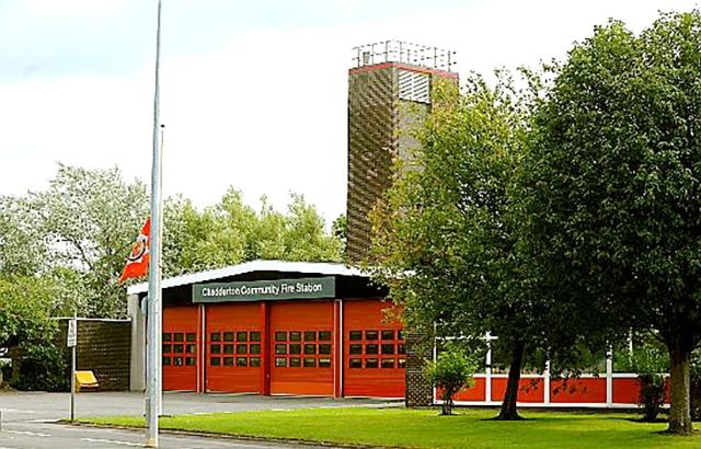 Fire engines from Chadderton and Oldham tackled a house blaze in Lees