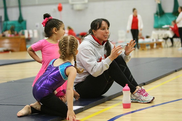 Beth Tweddle pictured at the Total Gymnastics Championships in Oldham
