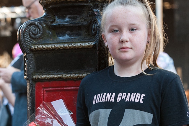 Lily Wadkin, aged 11, was at the concert on the night of the attack