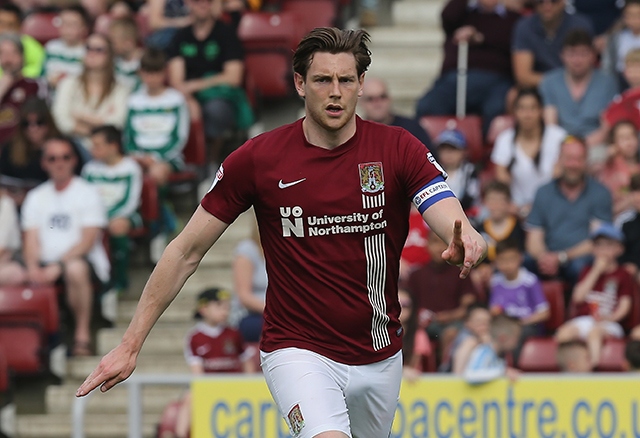 Northampton Town skipper Ash Taylor