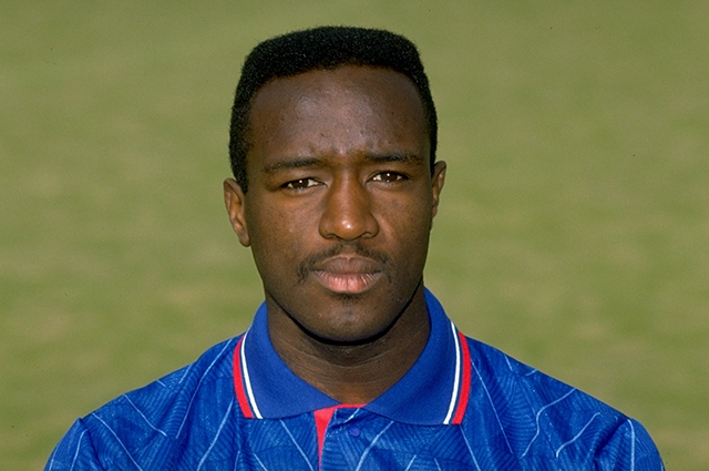 Former Athletic and England star Earl Barrett, pictured during his days at Boundary Park Former Athletic and England star Earl Barrett, pictured during his days at Boundary Park