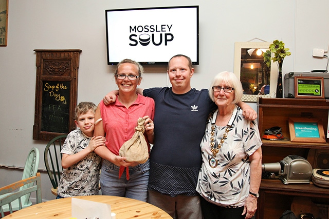 Michelle Phillips celebrates with family and friends Michelle Phillips celebrates with family and friends