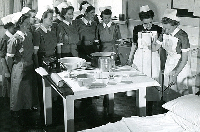 HAPPY DAYS: An early NHS image HAPPY DAYS: An early NHS image