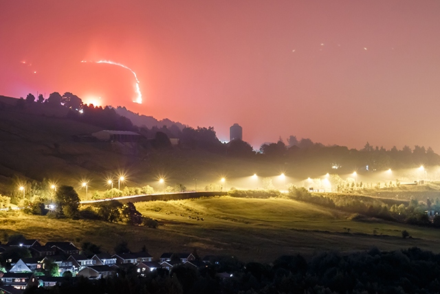 The Saddleworth Moor fires have wreaked havoc.

Pictures courtesy of PropertyPhotographs.co.uk