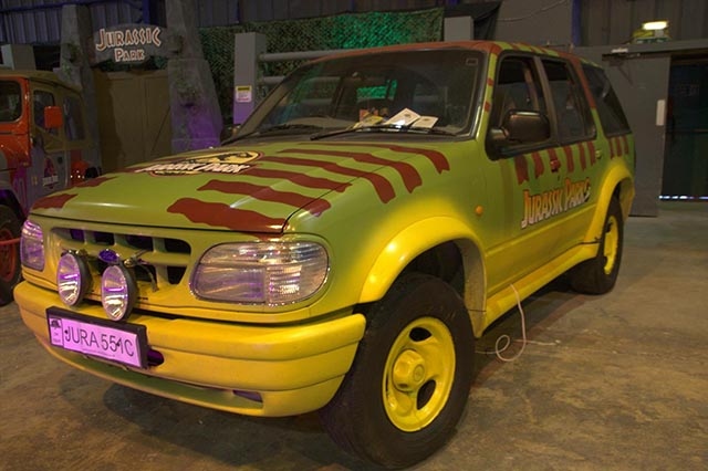 The Jurassic Park Jeep