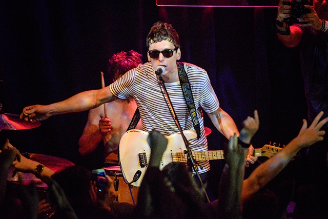 Twisted Wheel front-man Jonny Brown in full flow at the Band on the Wall.

All pictures courtesy of Tim Simpson